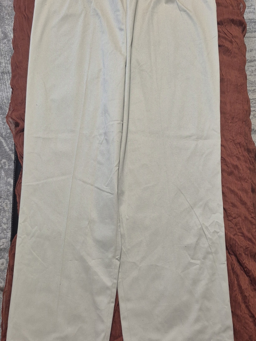 Alfred Dunner Women's Khaki Chinos in Light Tan NWT